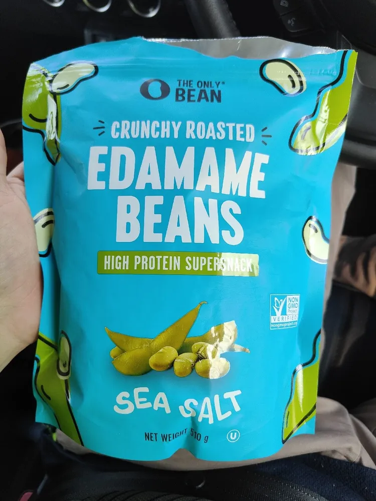 Crunchy Roasted Edamame Beans