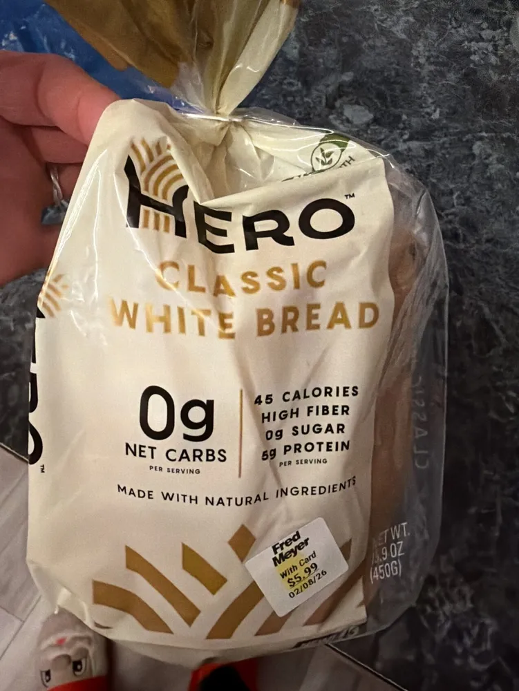 HERO CLASSIC WHITE BREAD