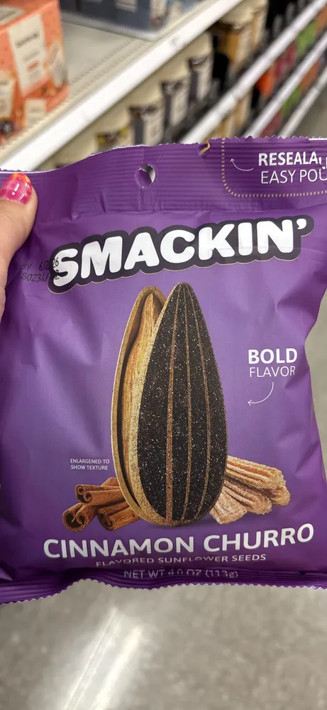 CINNAMON CHURRO FLAVORED SUNFLOWER SEEDS