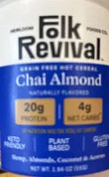 Chai almond grain free hot cereal