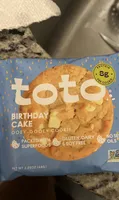 Birthday cake cookie