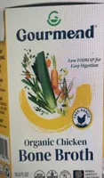 Bouillon d’os de poulet bio faible FODMAP et non salé