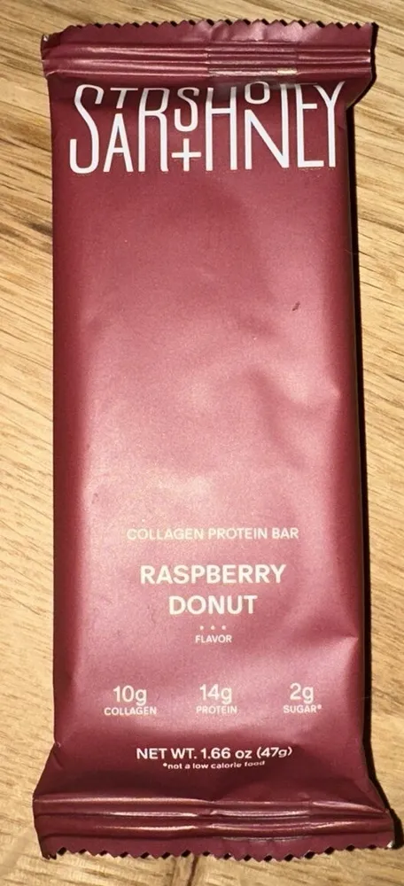 Raspberry Donut Collagen Protein Bar
