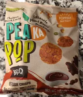 Pea Ka Pop BBQ Veggie Crisps