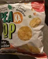 PEA POP White Cheddar Veggie Crisps