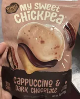 Cappuccino And Dark Chocolate Coated Chickpeas