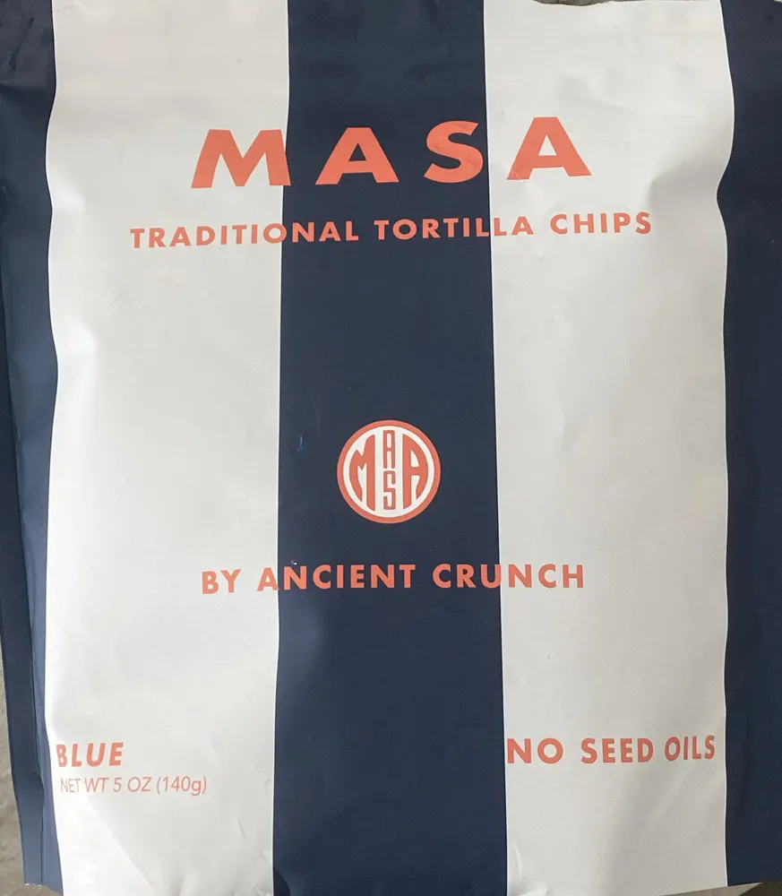 Masa Tortilla Chips (Blue)