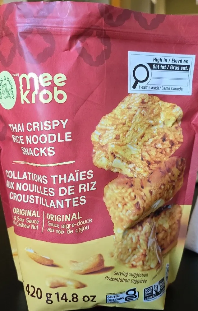 Thai Crispy Rice Noodle Snacks