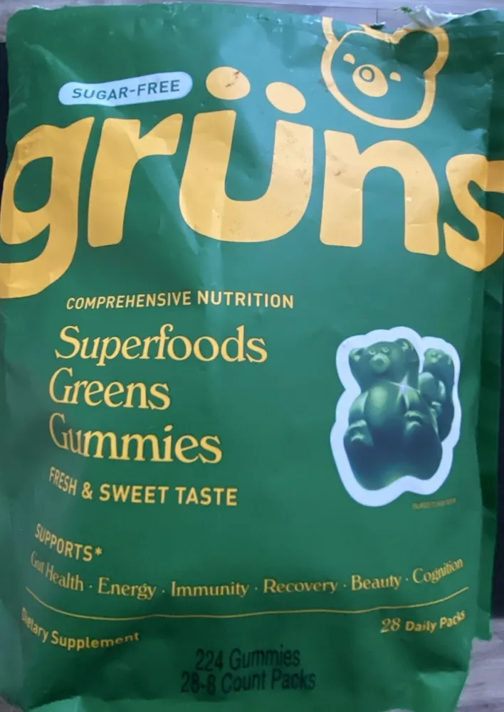 Superfoods Greens Gummies