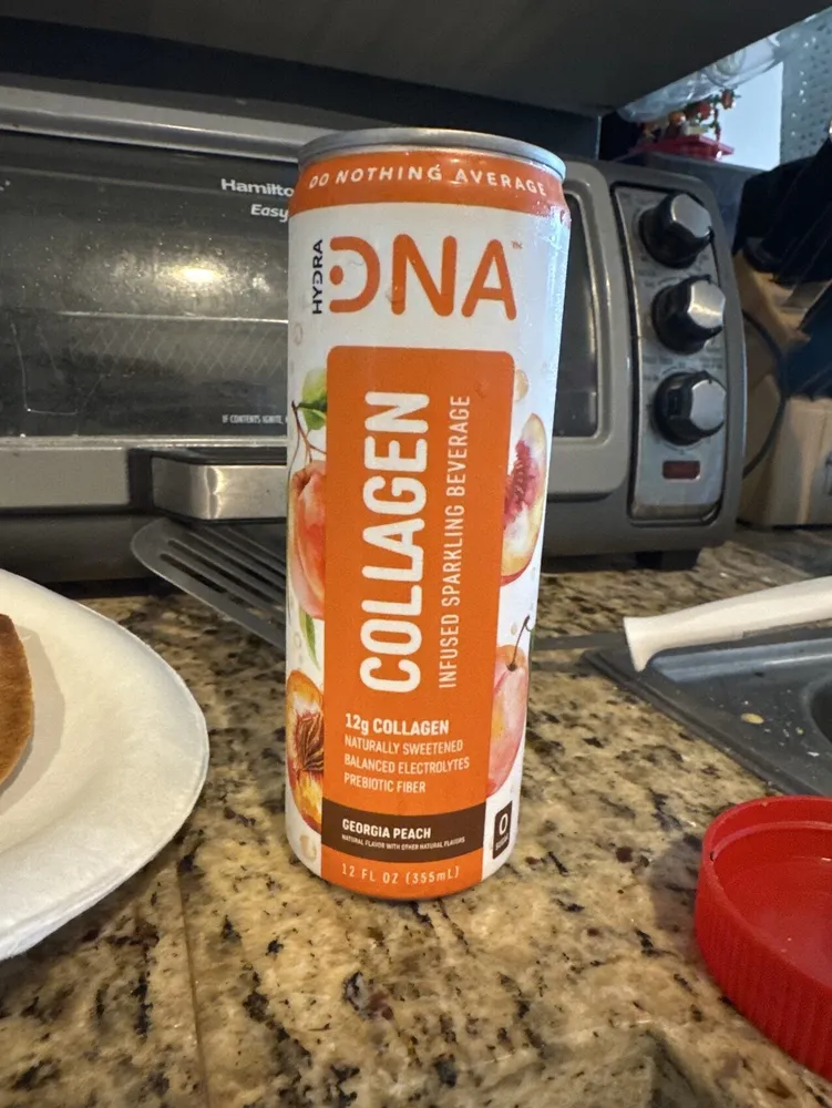 Sparkling collagen beverage