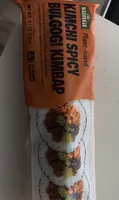 Kimchi spicy bulgogi kimbap