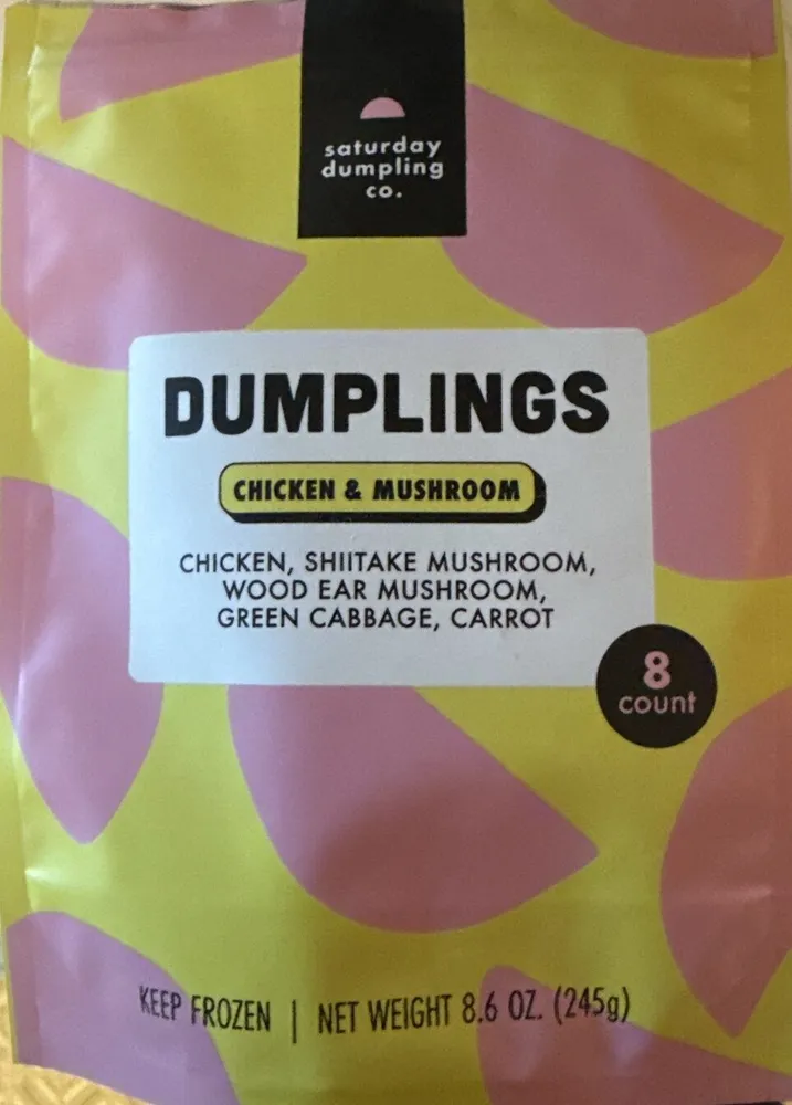 Chicken & Mushroom Dumplings