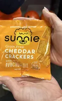 Grain Free Cheddar Crackers