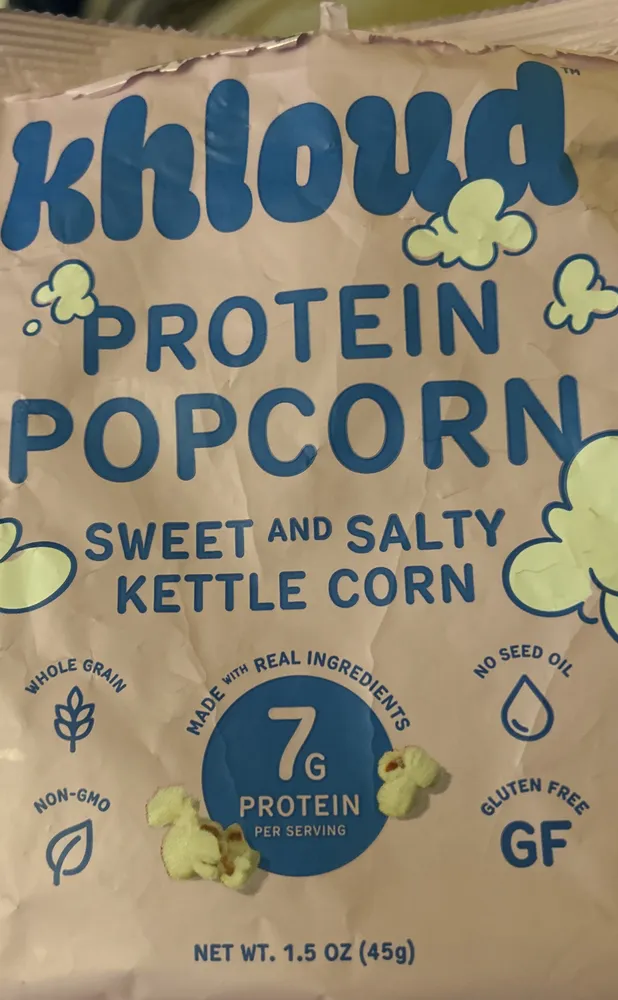 Protein Popcorn Sweet and Salty Kettle Corn