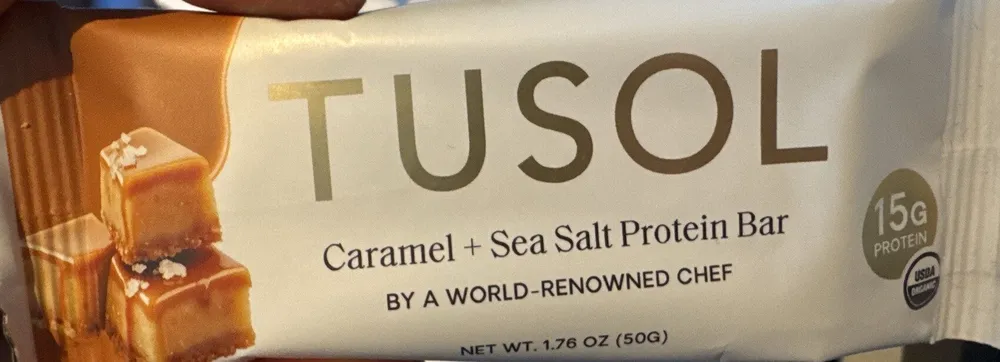 Caramel and Sea Salt protein bar
