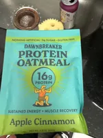 Protein Oatmeal apple Cinnamon