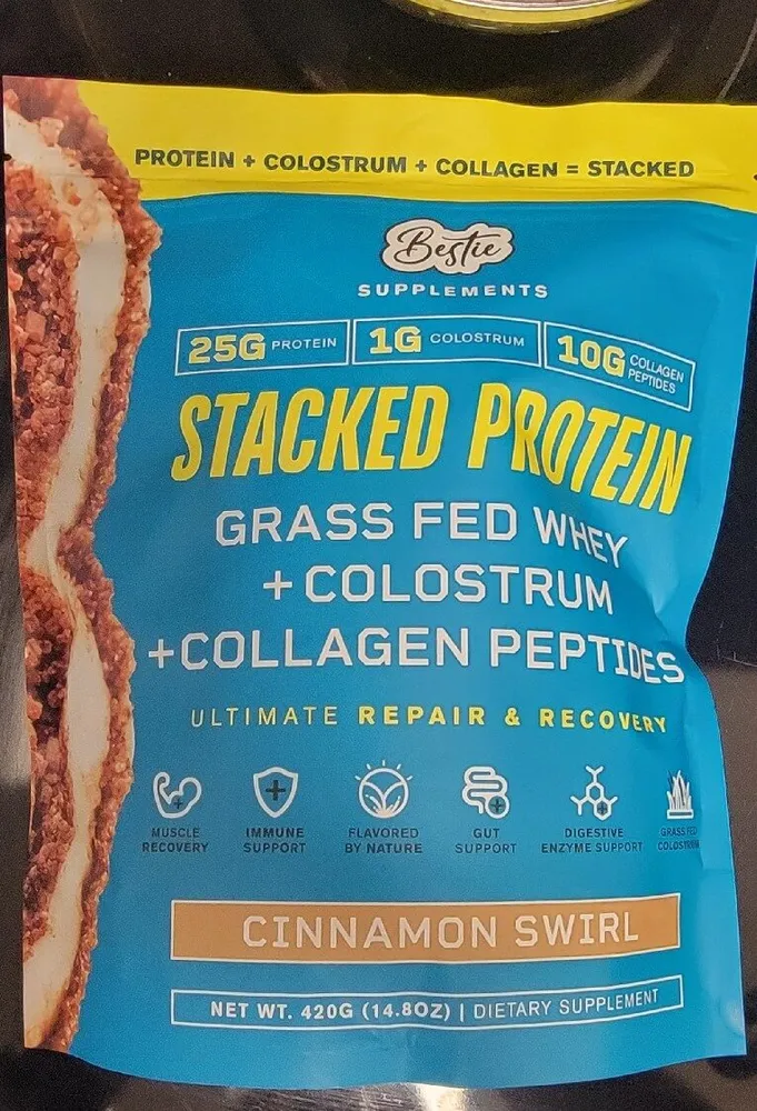 Stacked Protein - Cinnamon Swirl