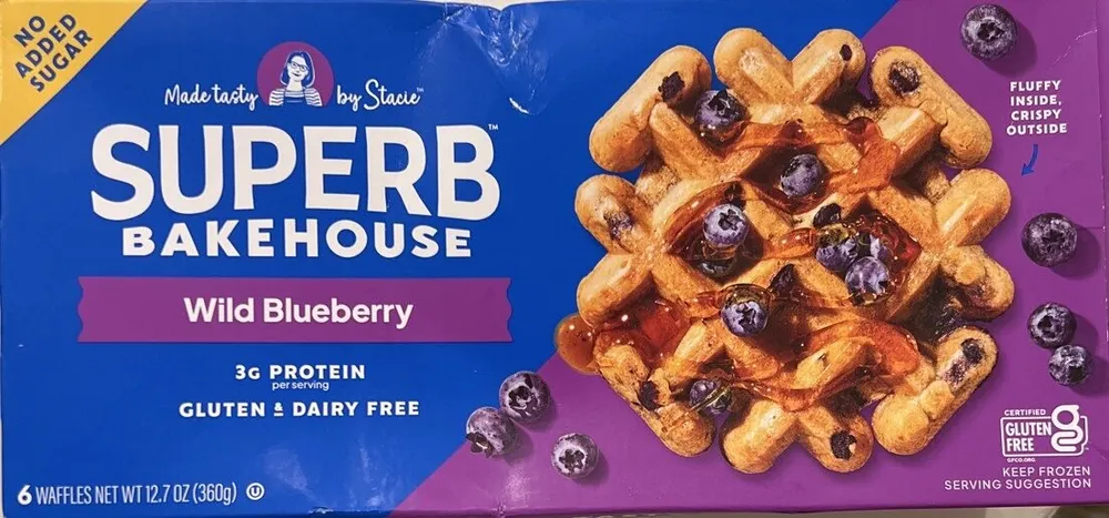 Wild Blueberry Waffle