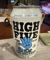 THC Seltzer Blueberry Pomegranate
