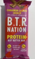 Cinnamon Cashew Crunch, Protein, Nut Butter Bar