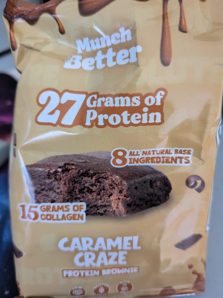 Caramel Craze Protein Brownie