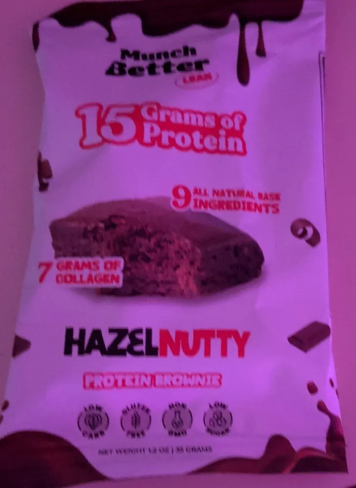 Hazelnutty Protein Brownie