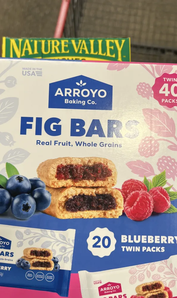 Raspberry Fig Bars