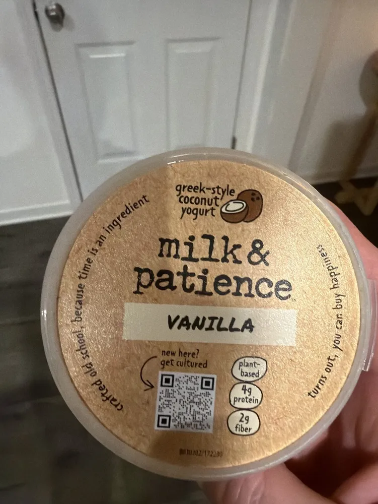 Vanilla Greek-style Coconut Yogurt