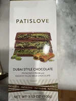 DUBAI STYLE CHOCOLATE PISTACHIO CREAM and KADAYIF FILLED MILK CHOCOLATE