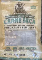 Dried Crispy Beef Jerky, Lemon