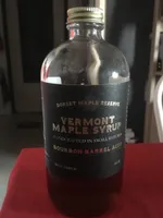 Vermont maple syrup bourbon barrel aged