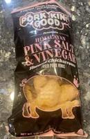Himalayan Pink Salt & Vinegar Flavored Chicharrones Fried Pork Rinds