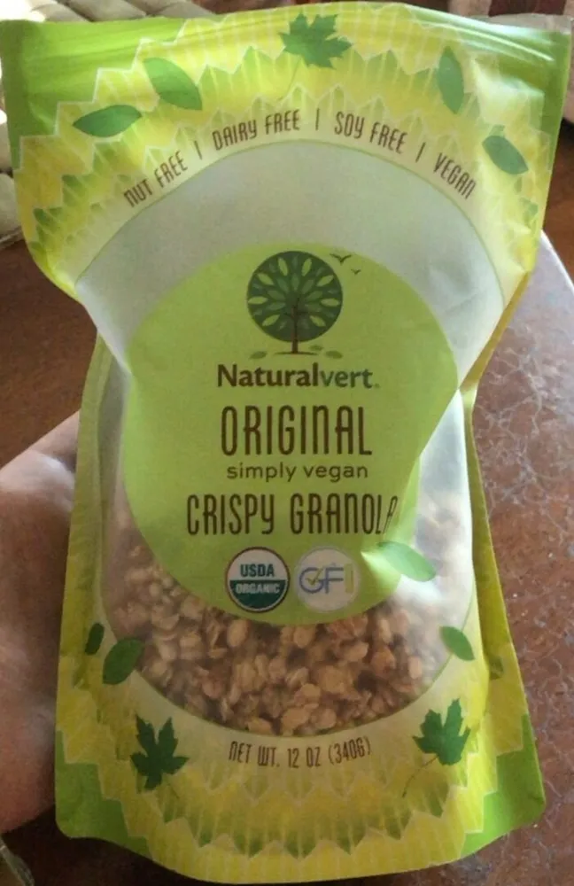 Original Simply Vegan Crispy Granola