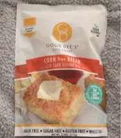 Corn free bread