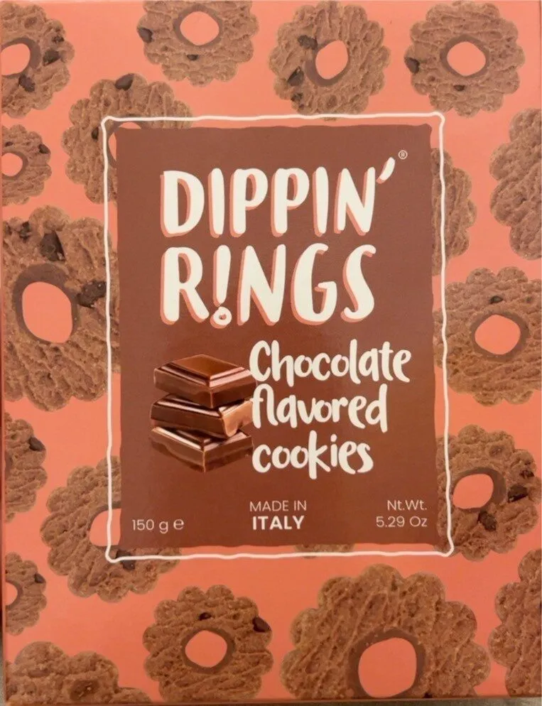Chocolate flavored cookies