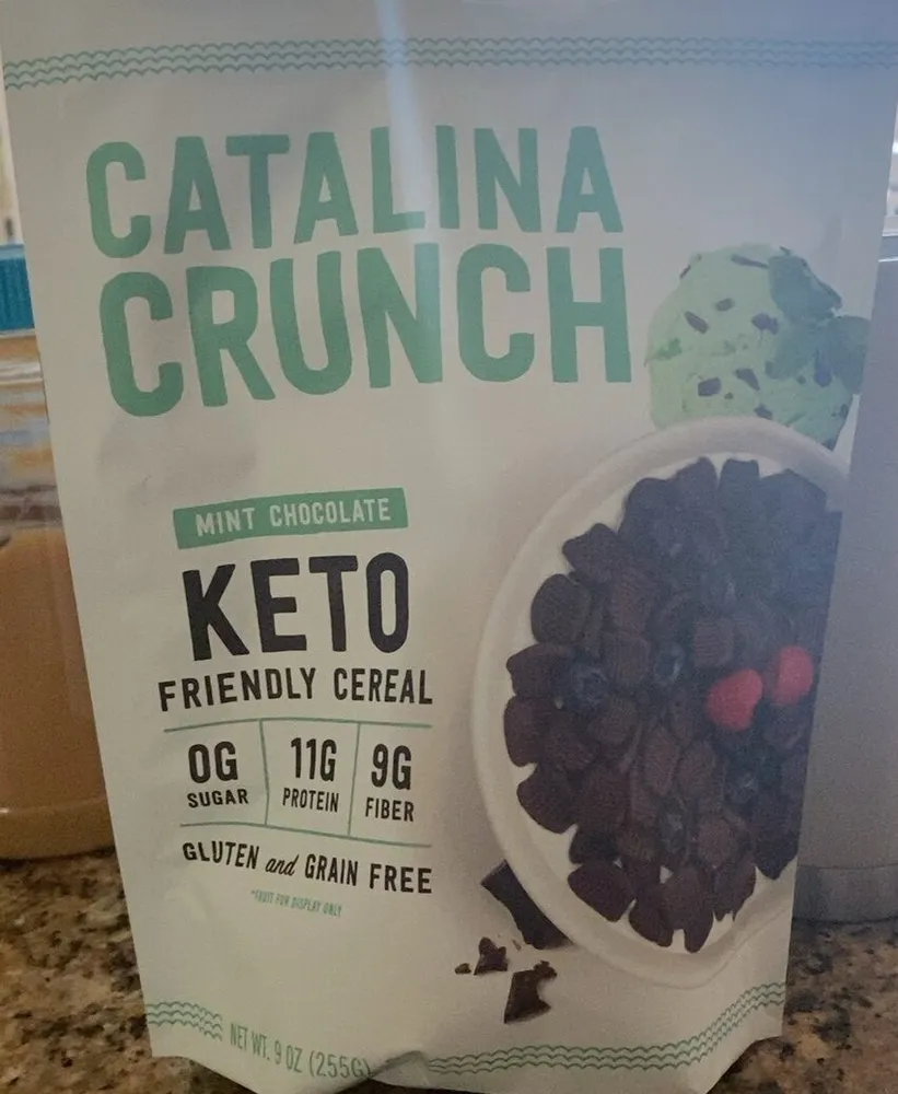 Mint Chocolate Keto Friendly Cereal
