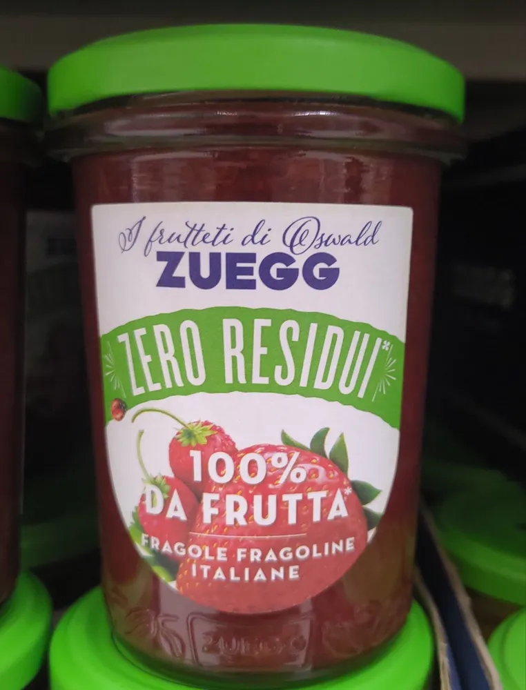 I frutteti di Oswald Zuegg - Zero Residui - 100% da frutta - fragole e fragoline italiane