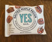 Salted Maple Pecan Yes Bar
