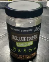 Granola chocolate espresso