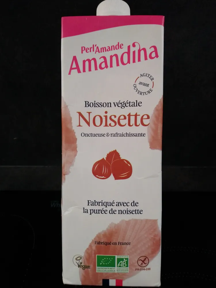 Boisson végétale Noisette