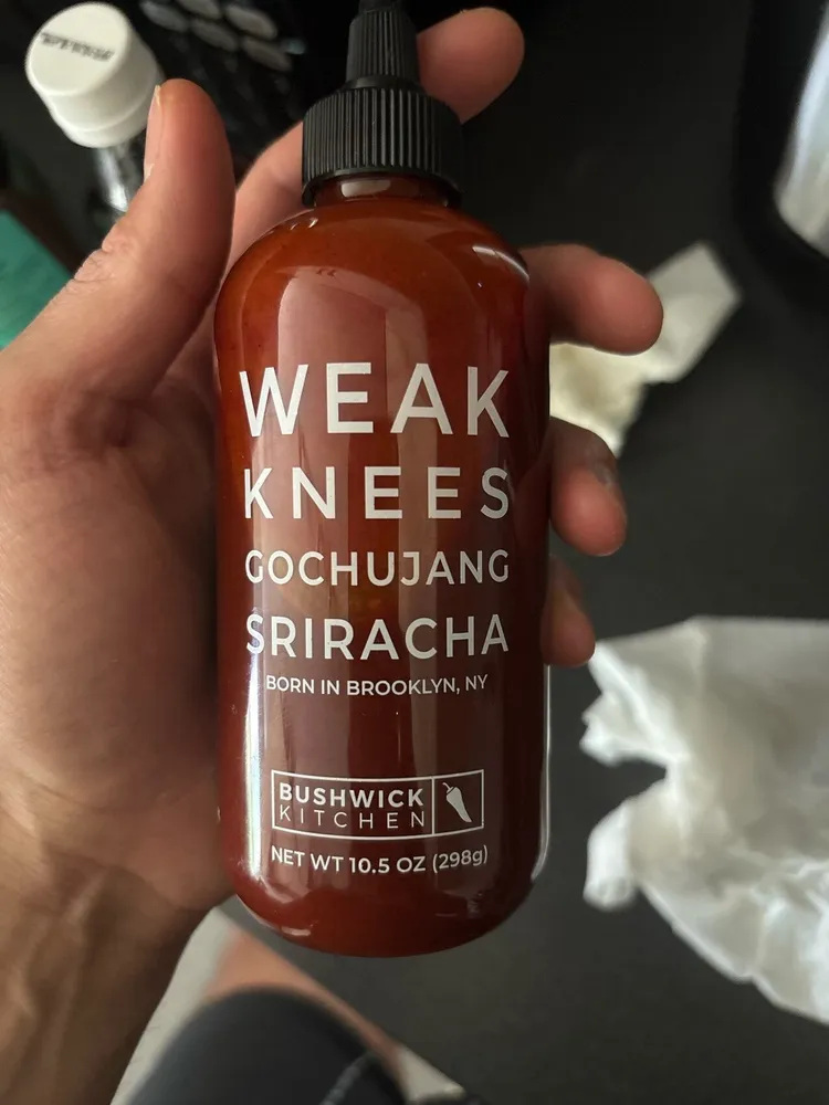 Bushwick Kitchen Weak Knees Gochujang Sriracha