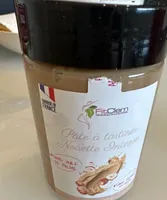 Pate. A tartiner fitclem noisette intense