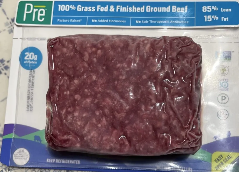 100% Grass Fed & Finished Ground Beef