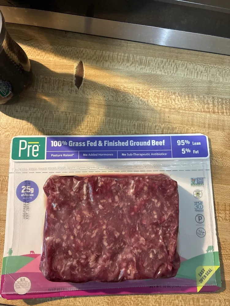 100% Grass Fed & Finished Ground Beef