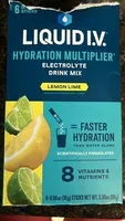 HLiquid I.V. Hydration Multiplyer Electrolyte Drink Mix - Lemon Lime