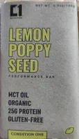 Lemon Poppy Seed Performance Bar