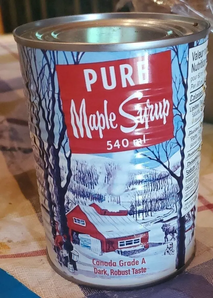 Sirop d'érable pur