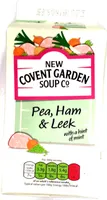 Pea, Ham & Leek Soup with a hint of mint