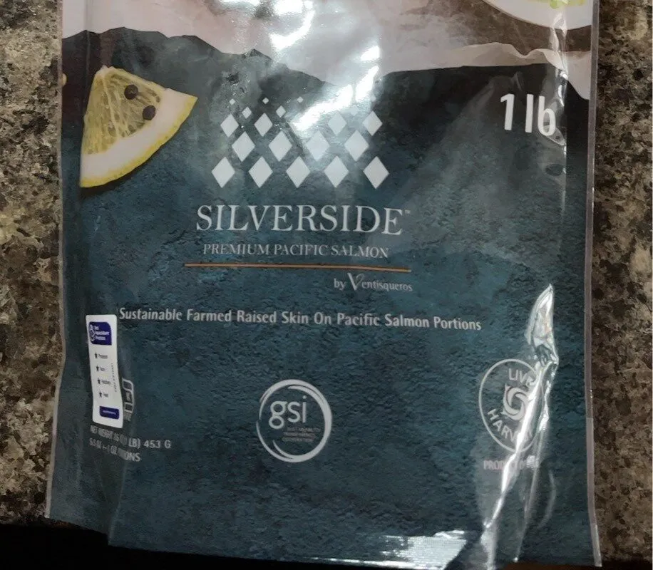 Sustainable pacific salmon portions
