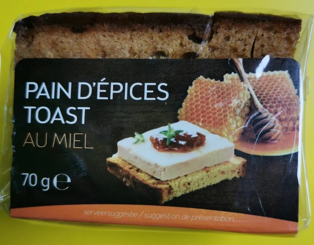 Pain d'épices toast